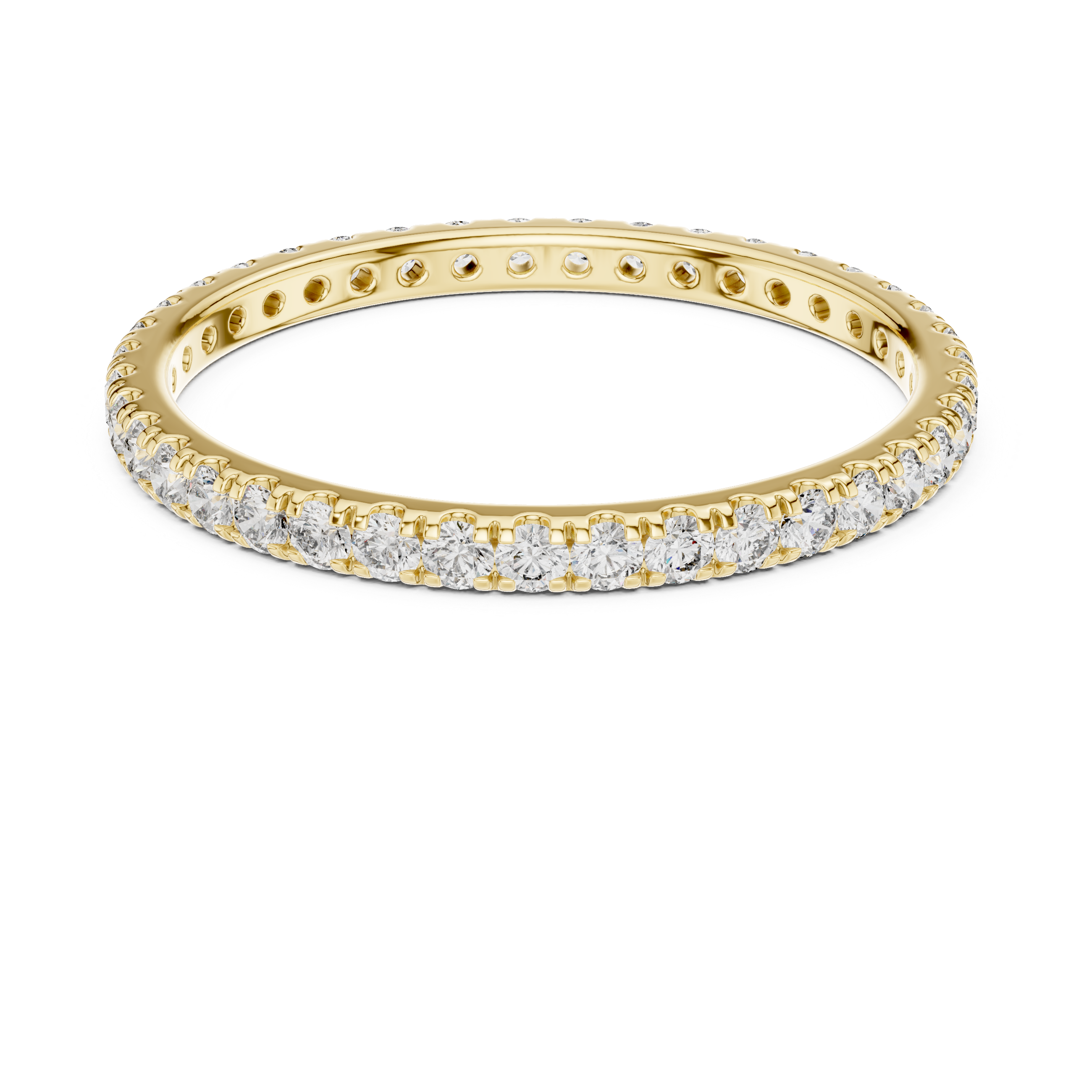 The "Forever Yours" Gold Diamond Eternity Ring