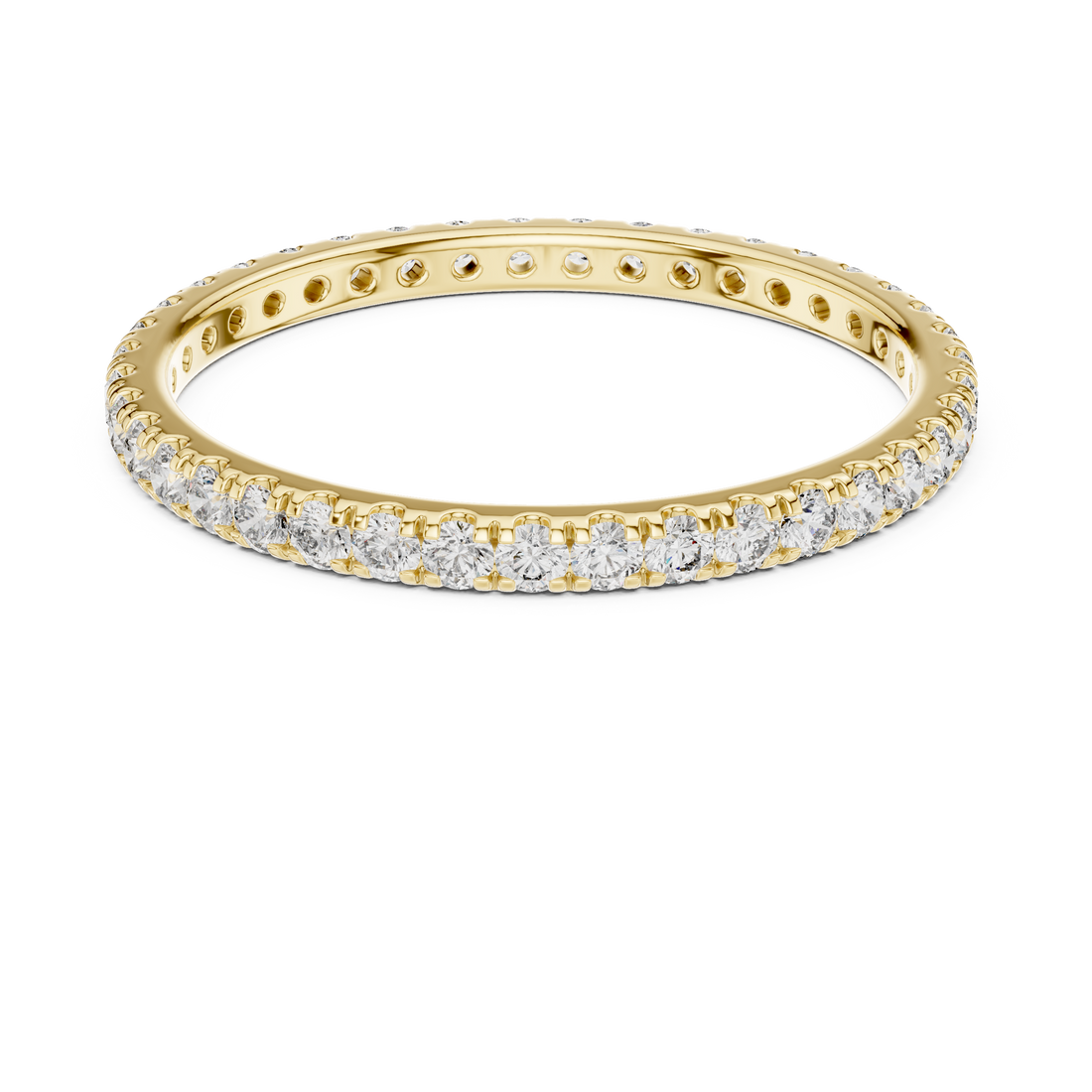 The "Forever Yours" Gold Diamond Eternity Ring