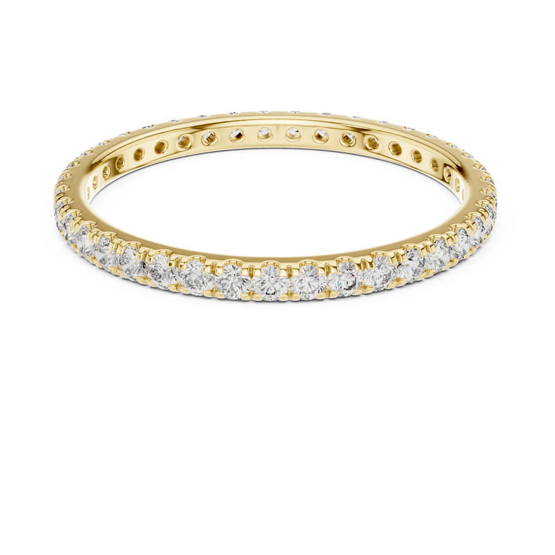 The "Forever Yours" Gold Diamond Eternity Ring