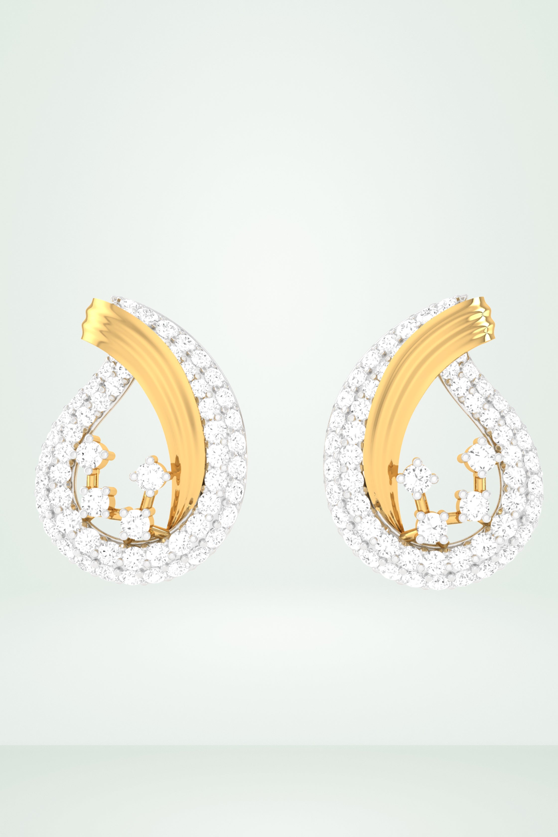 Riaagh Swirl Drop Earring