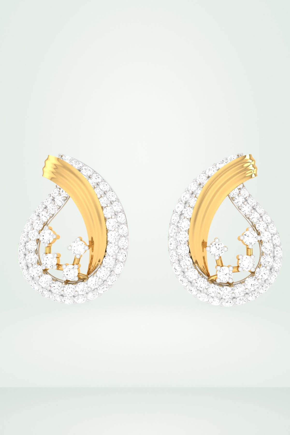 Swirl Drop Earring