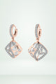 Rhombus Leaf Design Earring
