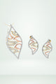 Ember Leaf Diamond Pendant Set
