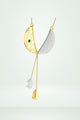 Pave Diamond Chain Drop Pendant