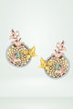 Nature Inspired Nest Circle Earring