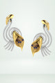 Contemporary Diamond River Earring