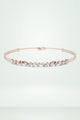 Mixed Shape Diamond Line Bracelet