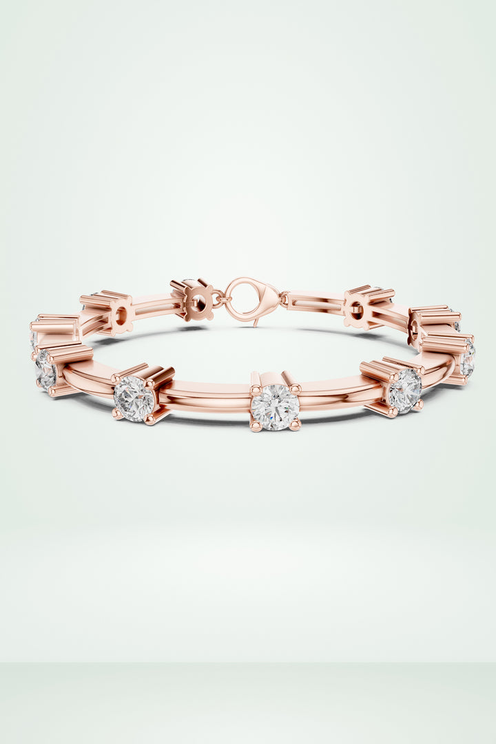 Bar Link Tennis Bracelet