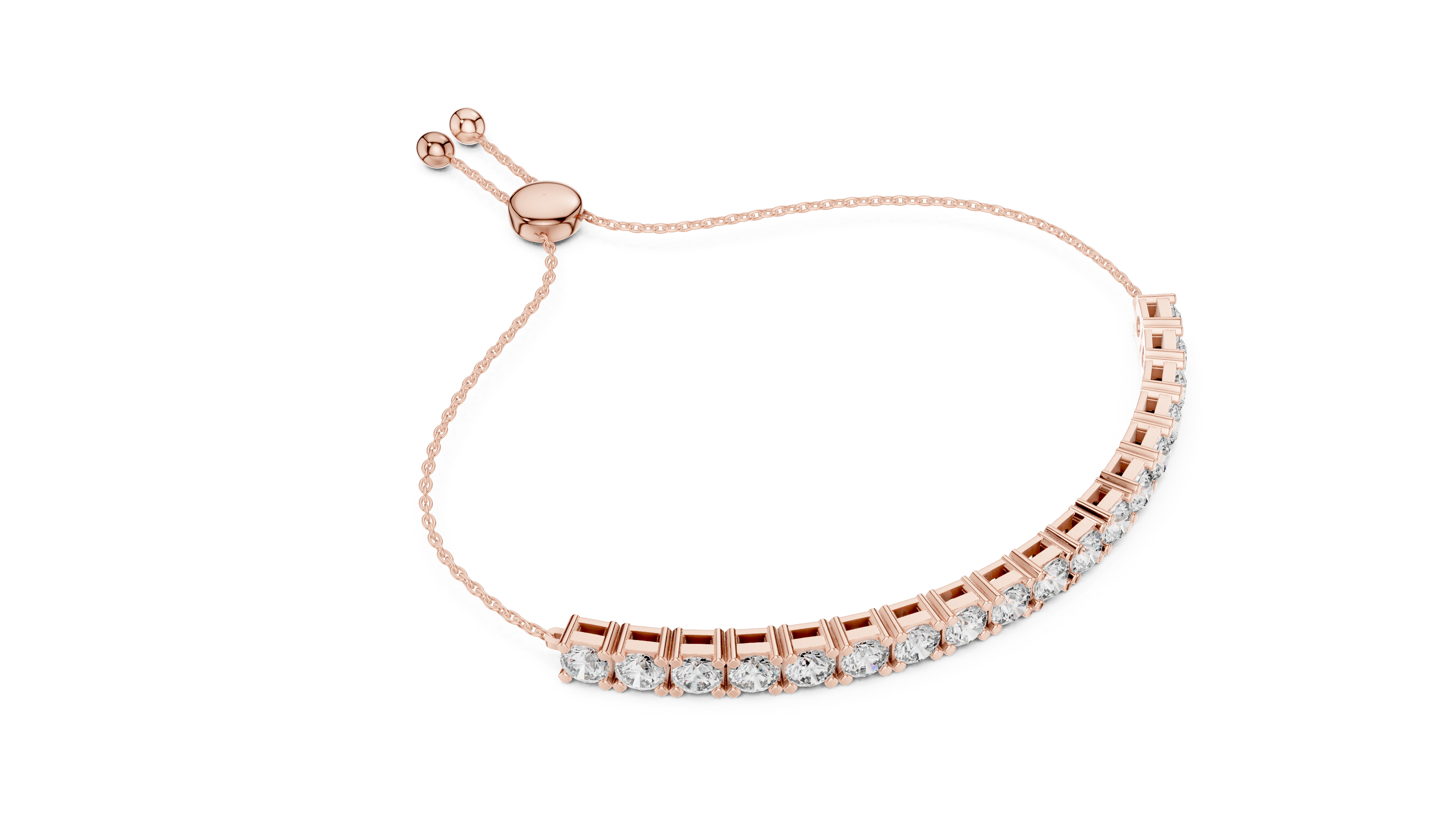 Classic Diamond Line Bracelet