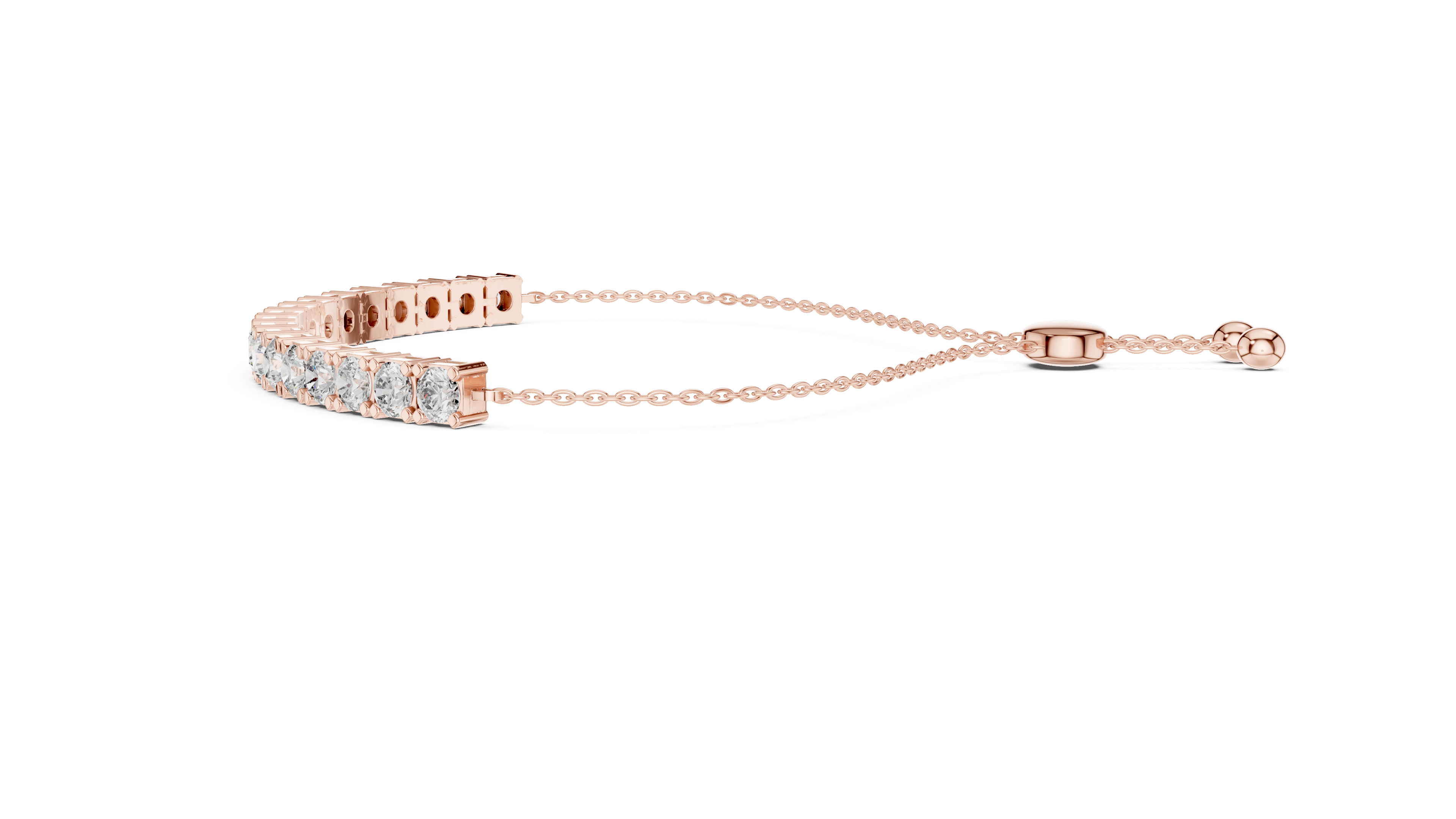 Classic Diamond Line Bracelet