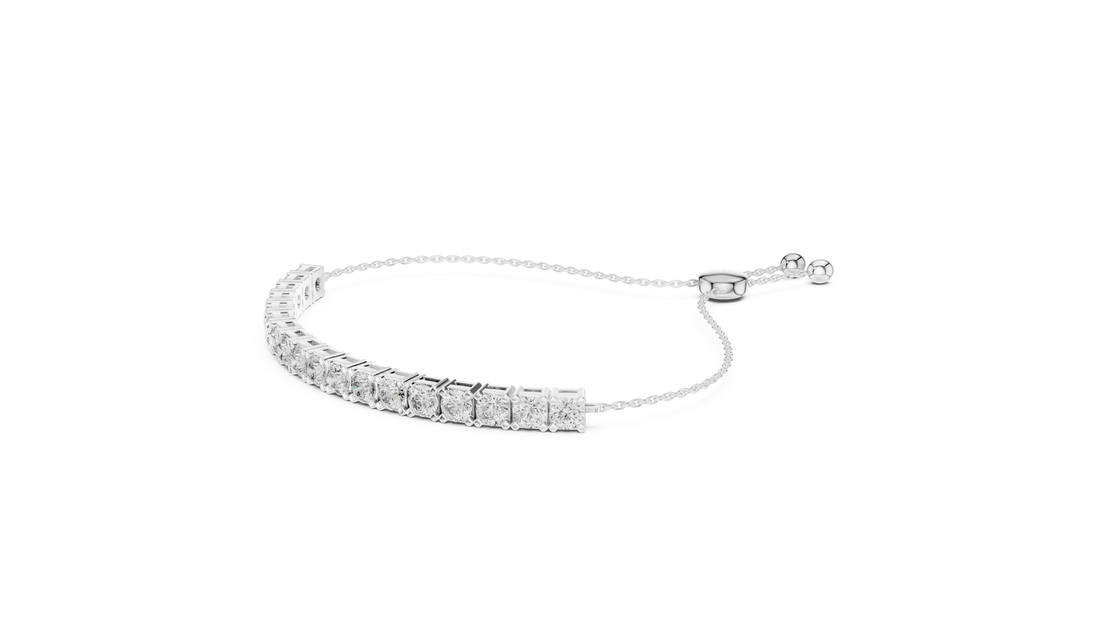 Classic Diamond Line Bracelet