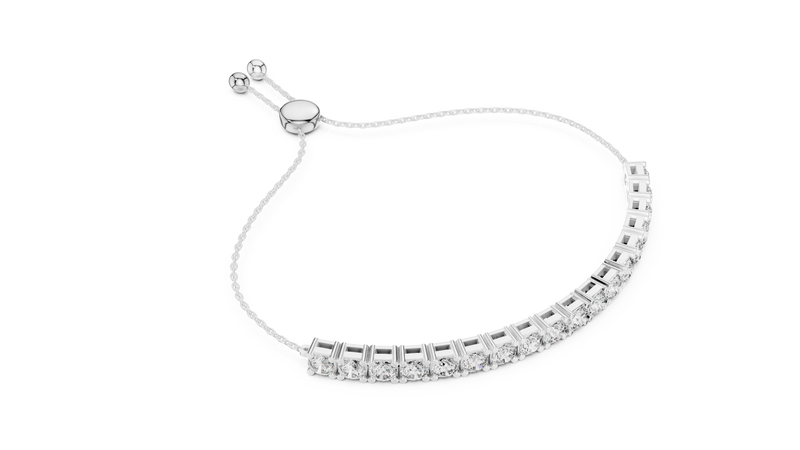 Classic Diamond Line Bracelet