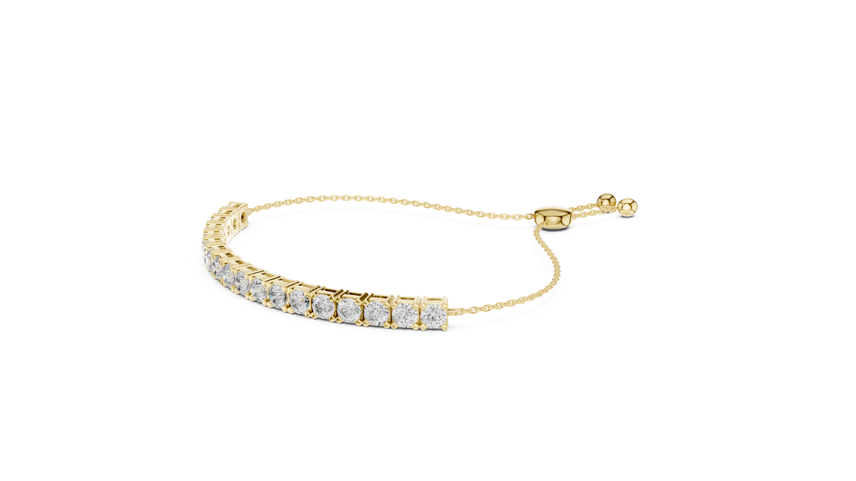Classic Diamond Line Bracelet