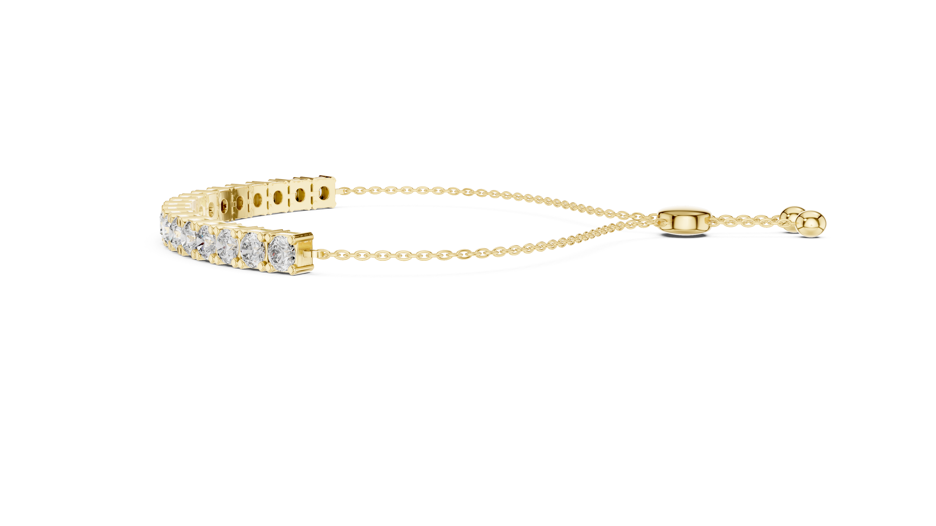 Classic Diamond Line Bracelet