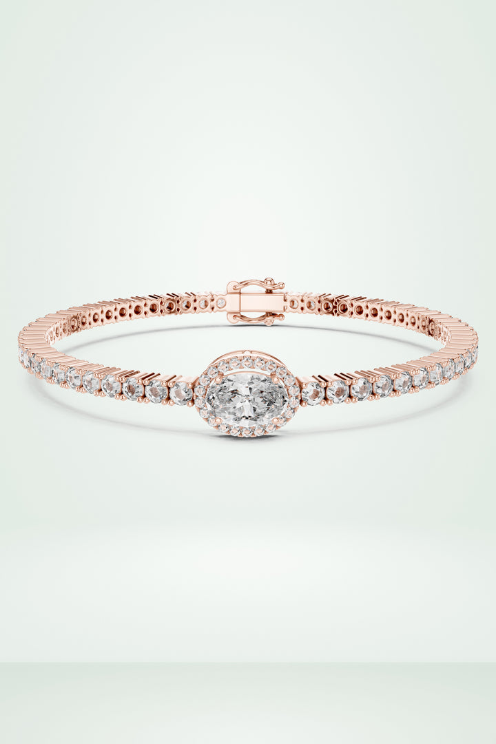 Solitaire Tennis Bracelet