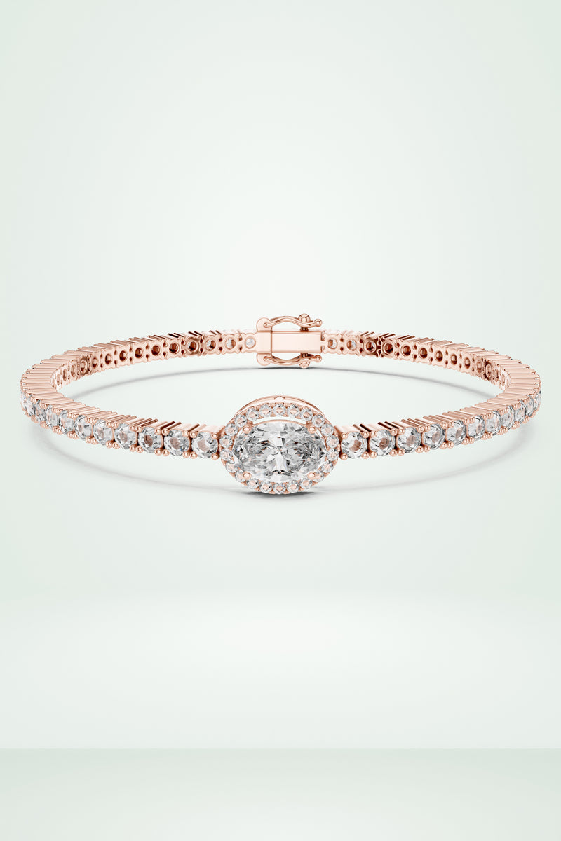 Solitaire Tennis Bracelet