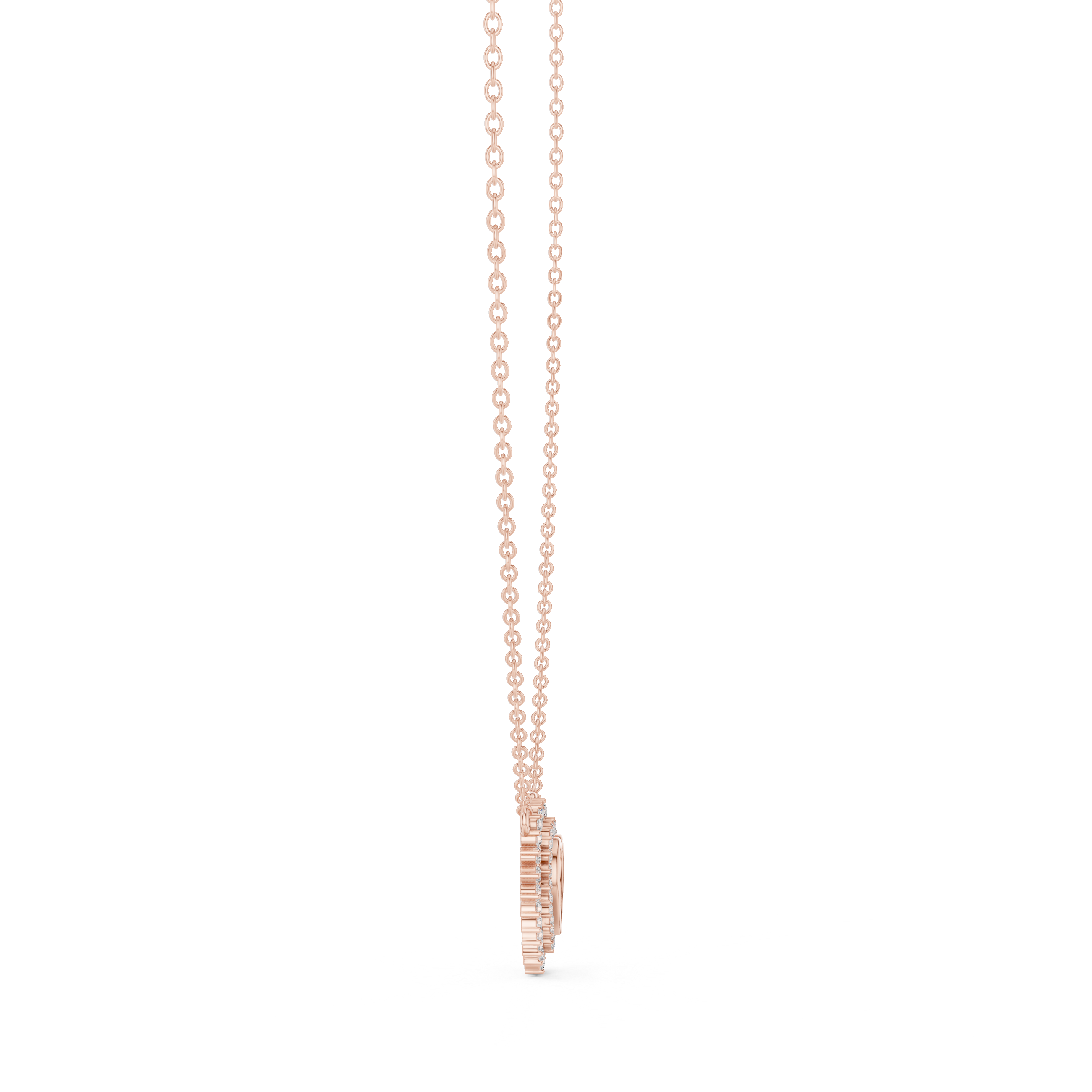 Romantic Diamond-Accent Heart Pendant