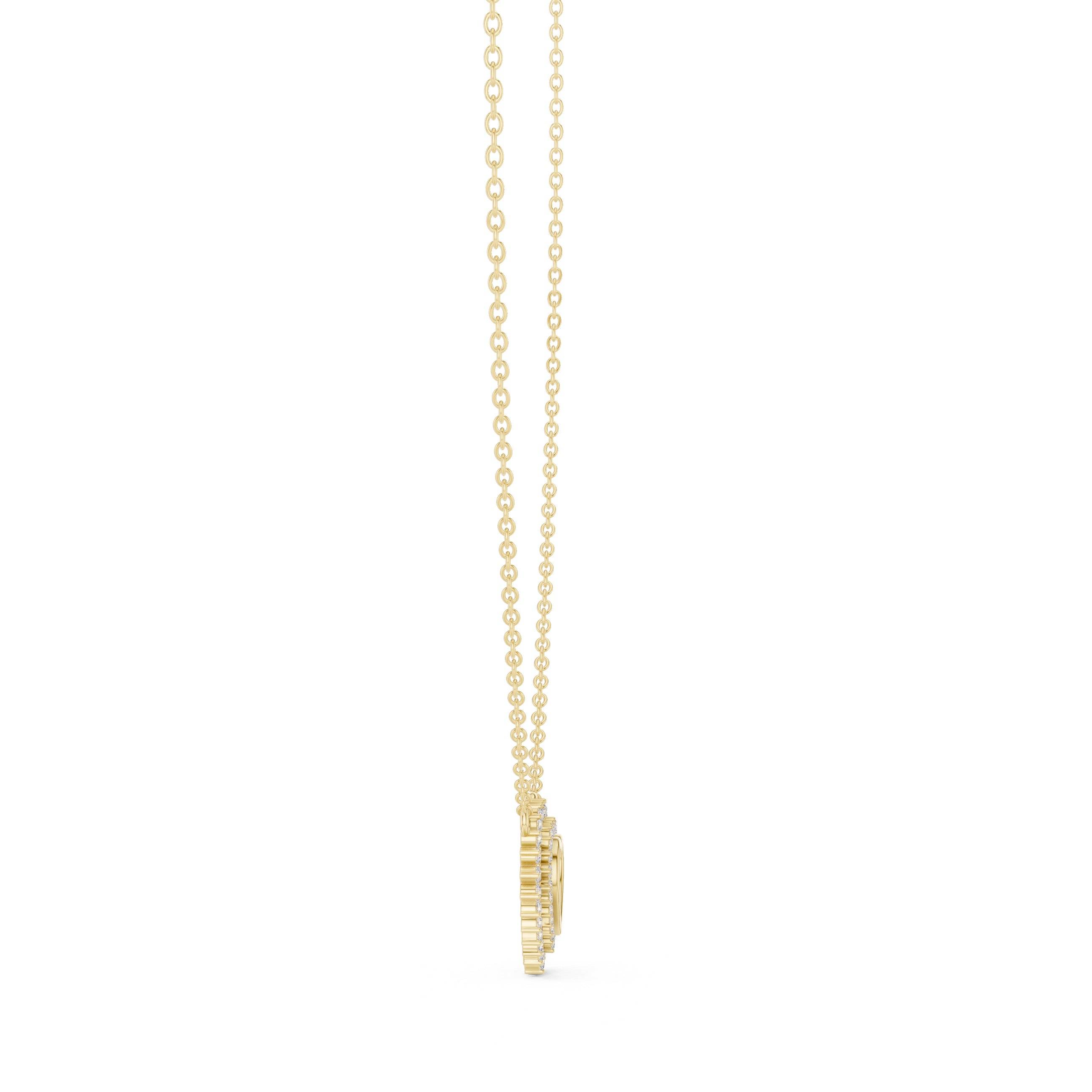 Romantic Diamond-Accent Heart Pendant