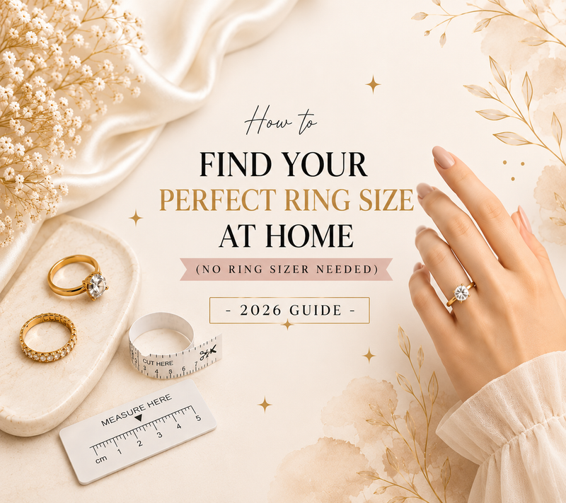 How to Find Your Perfect Ring Size at Home (No Ring Sizer Needed) - 2026 Guide