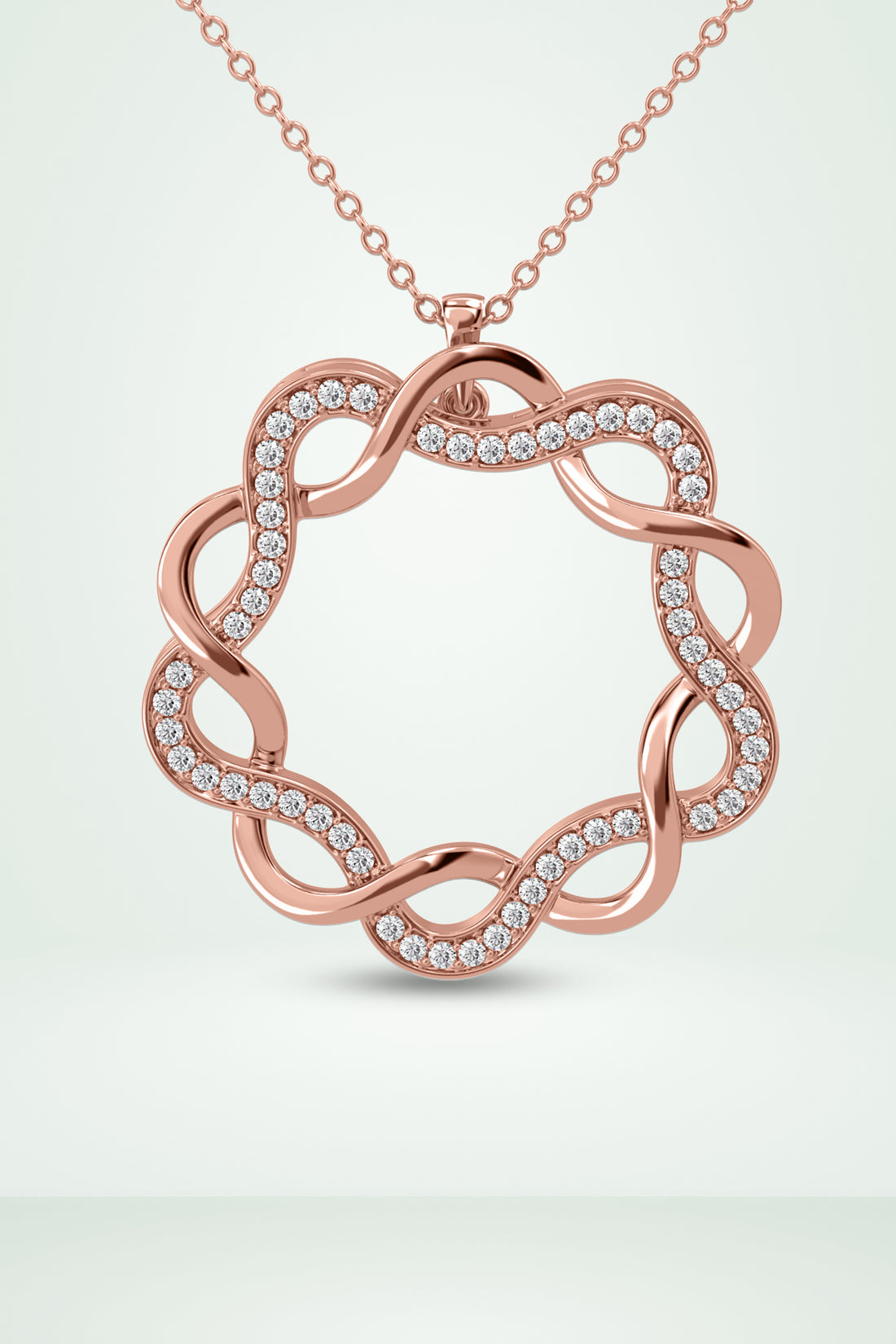 Infinity Circle Pendant