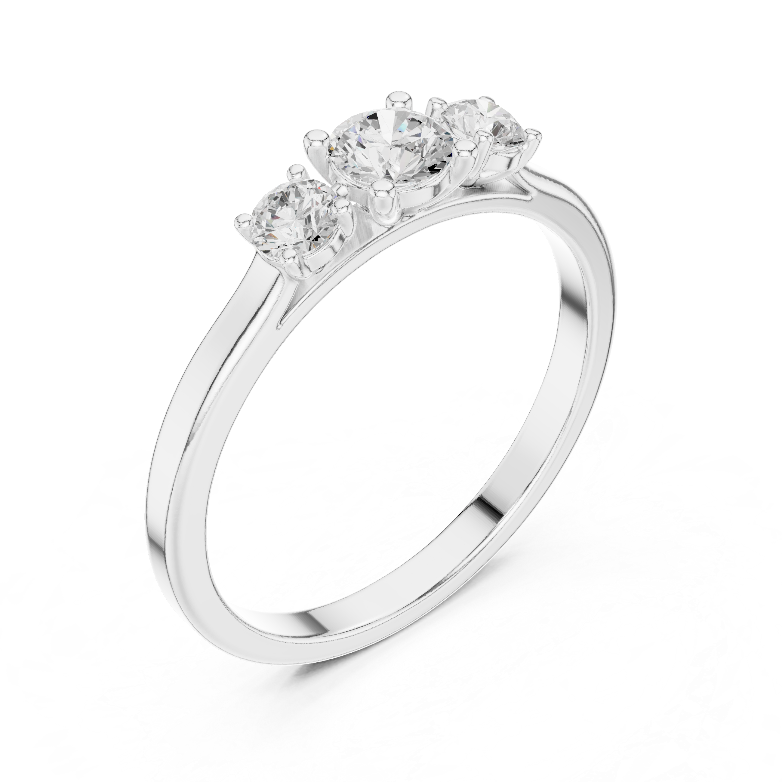 Everyday Three Diamond Ring
