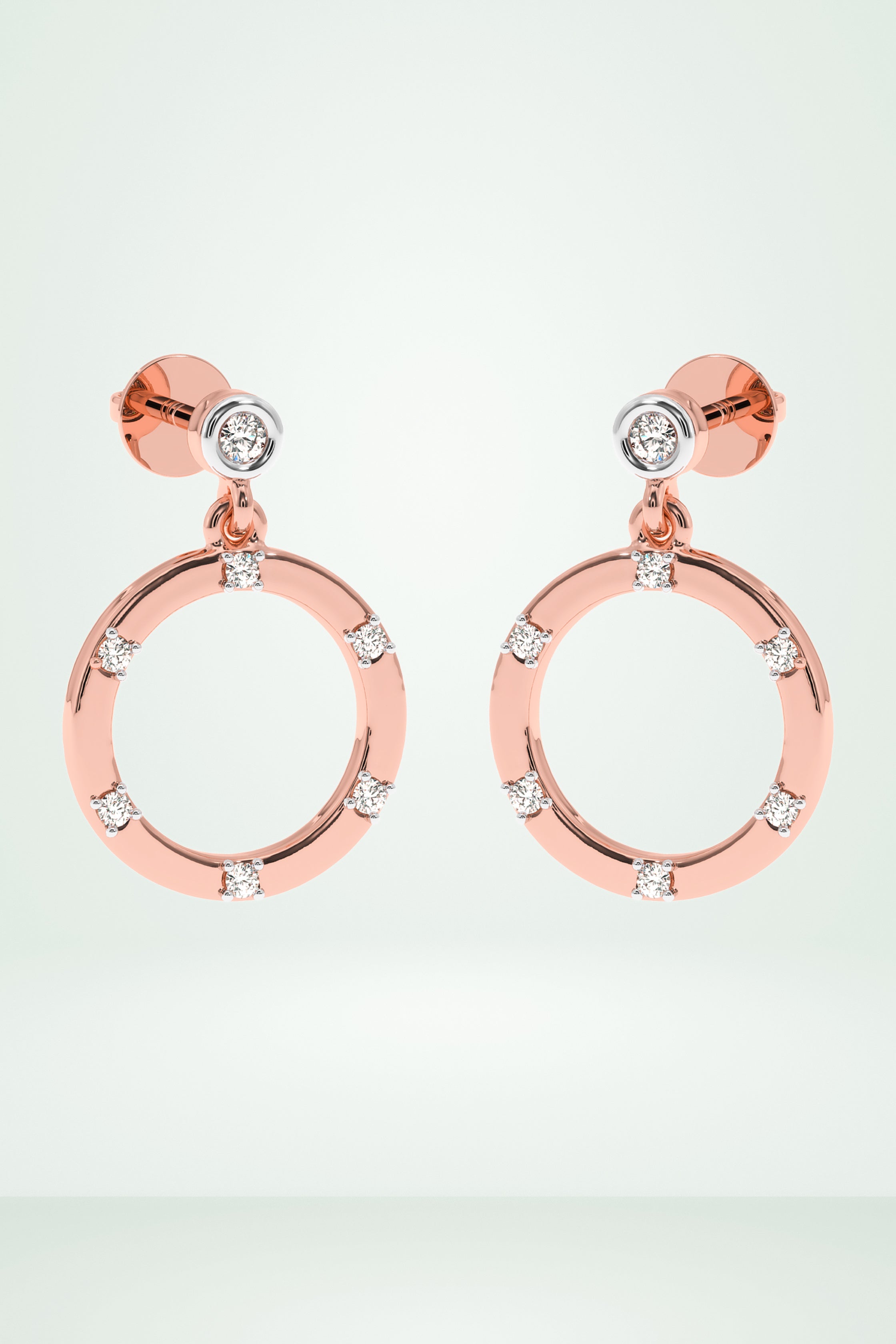 Riaagh Classic Circle Simple Earring
