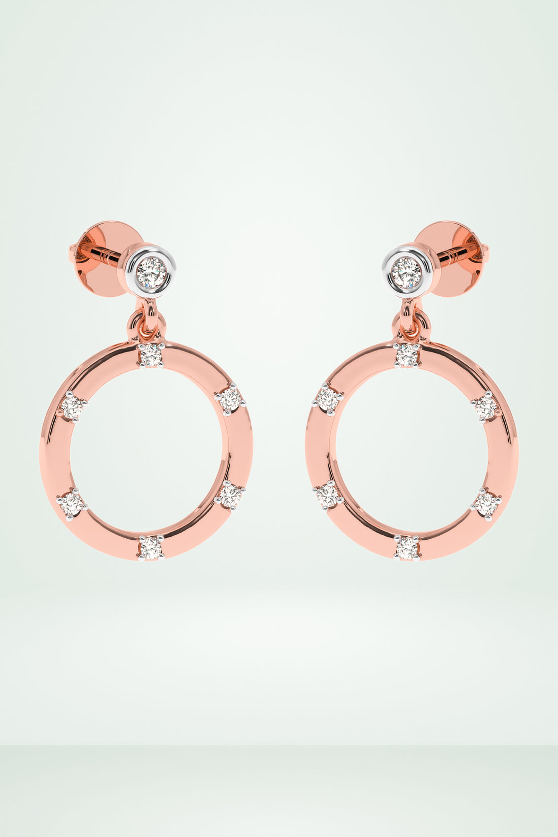 Riaagh Classic Circle Simple Earring