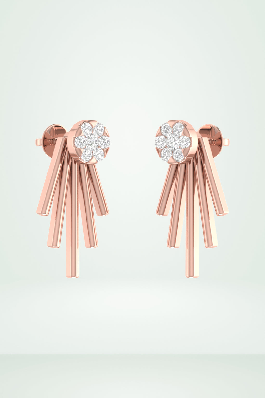 Fringe Diamond Earring
