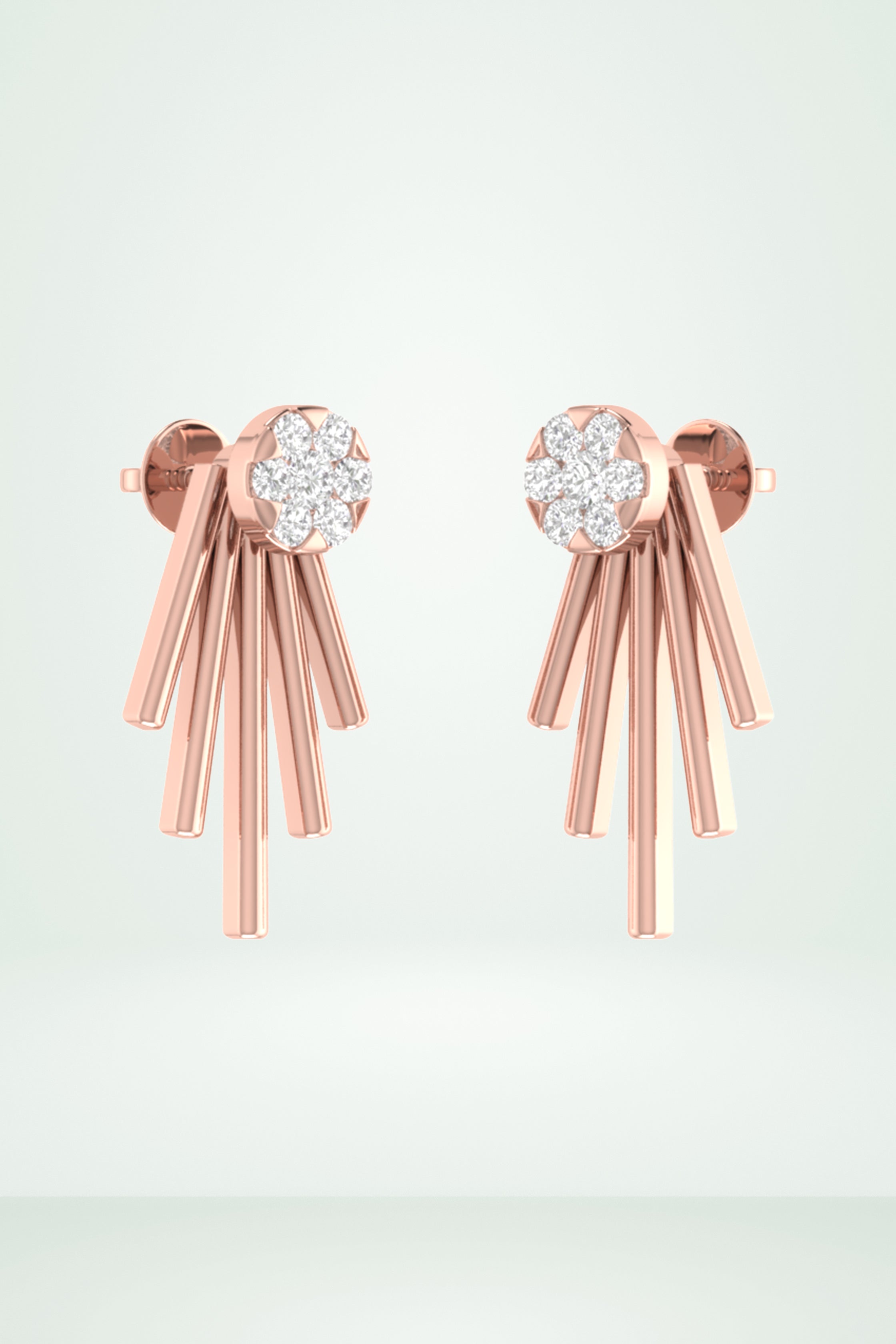 Riaagh Fringe Diamond Earring