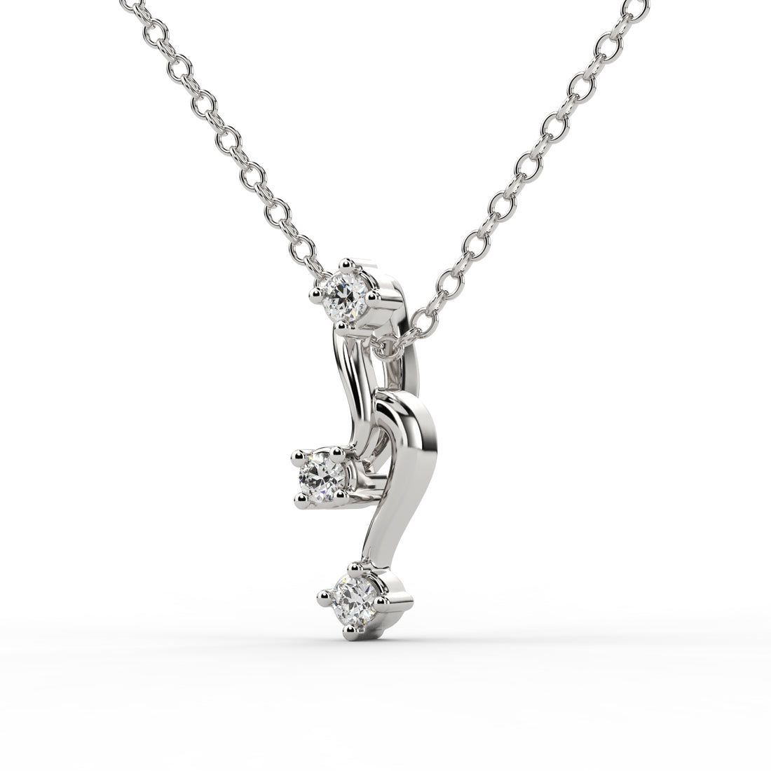 Riaagh triple diamond pendant