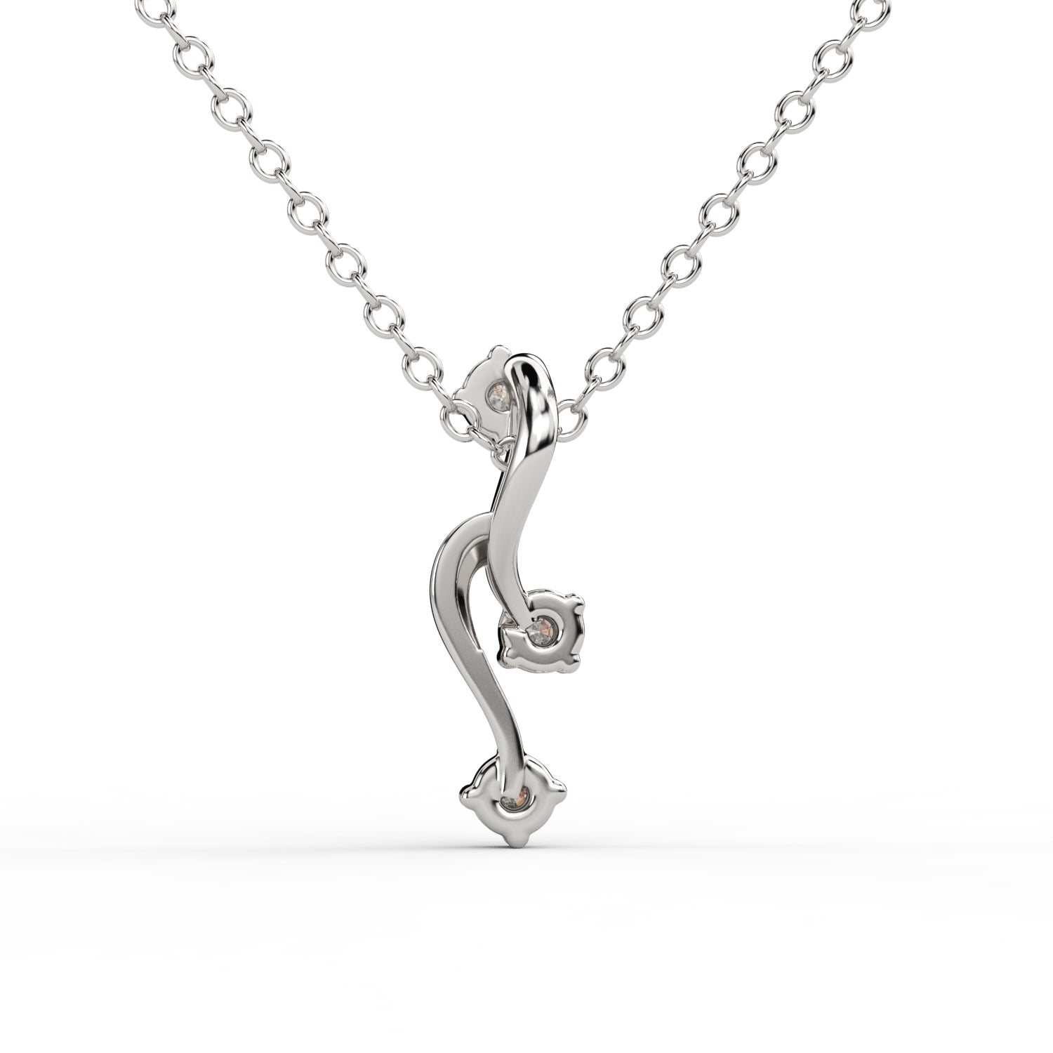 Riaagh minimalistic gold diamond pendant for daily wear
