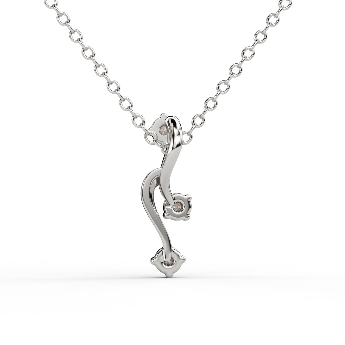 Riaagh minimalistic gold diamond pendant for daily wear