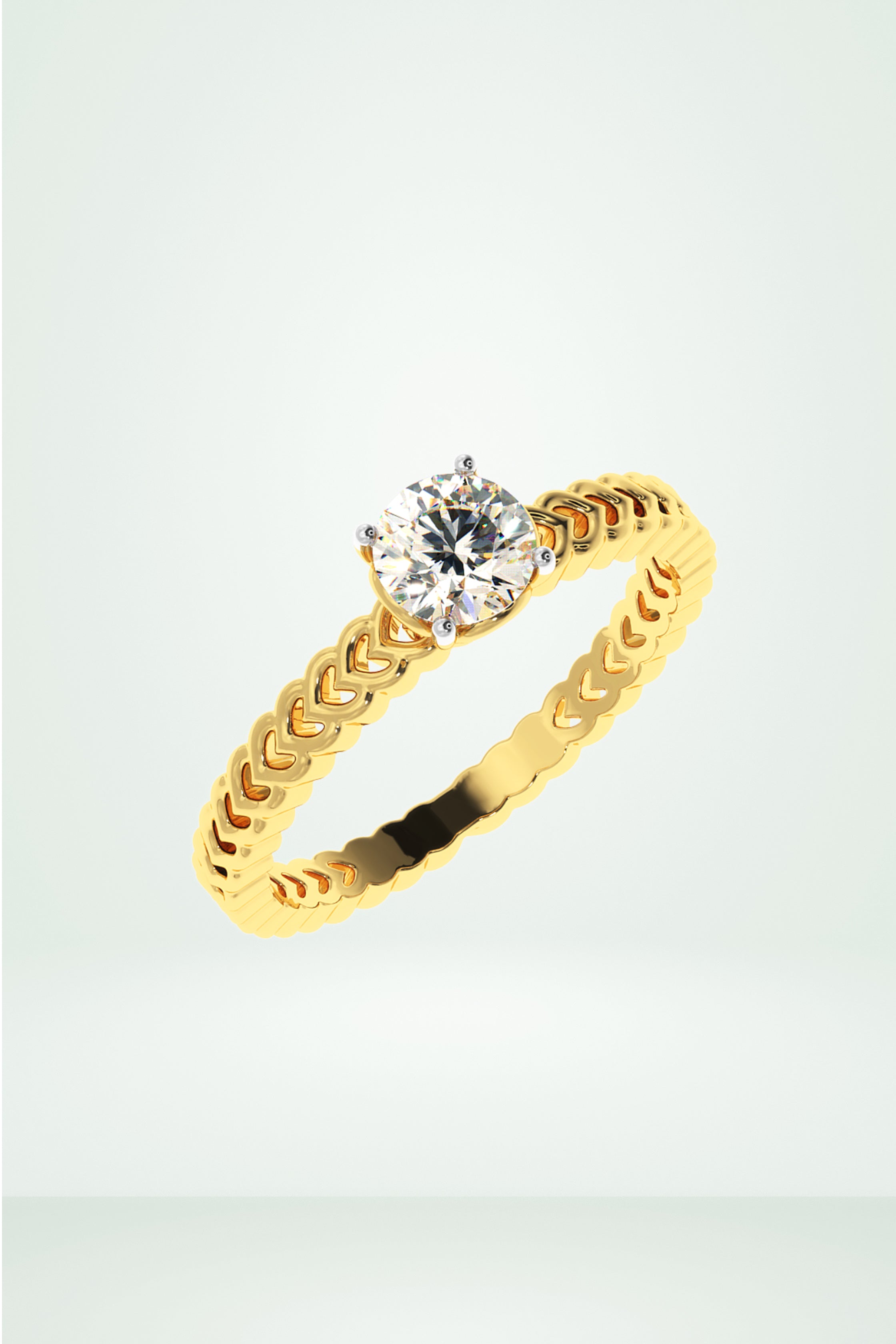 Riaagh Solitaire Classic Engagement Ring