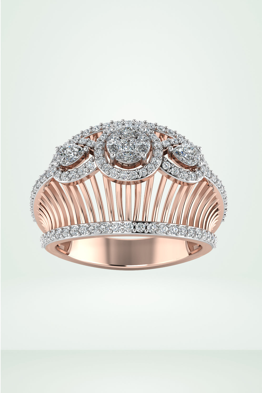 Statement Queen Diamond Ring