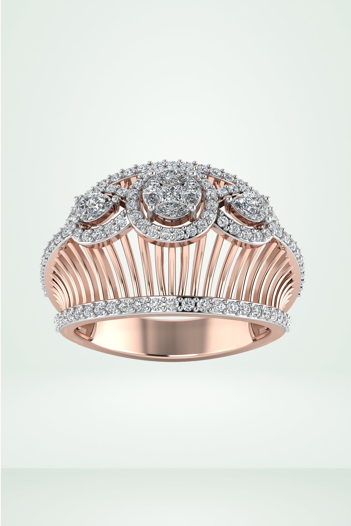 Statement Queen Diamond Ring