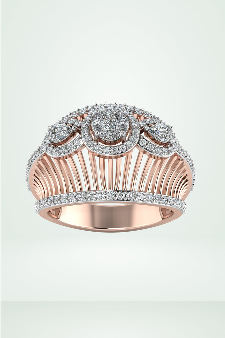 Statement Queen Diamond Ring