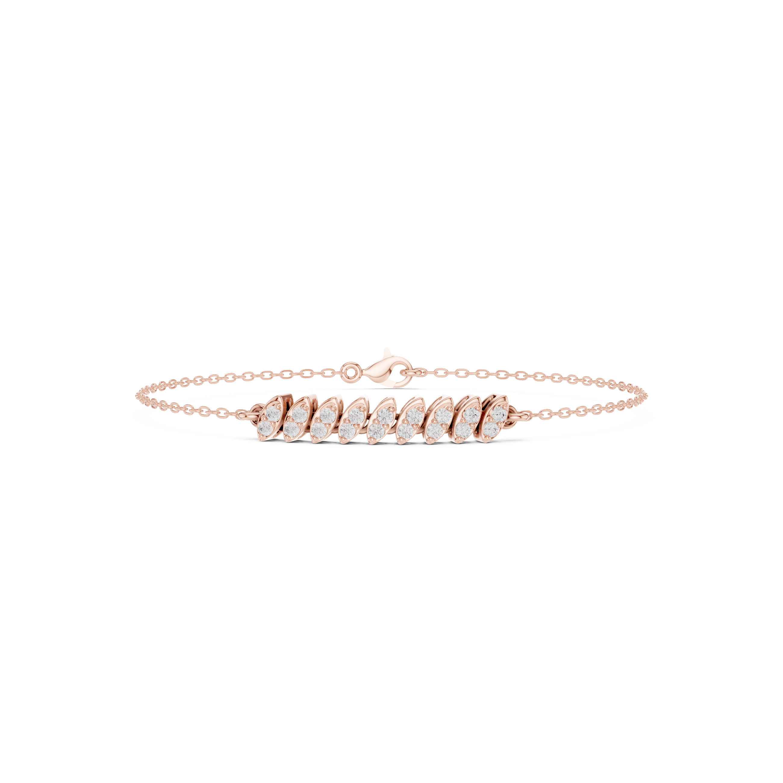 The Aurora Diamond Chain Bracelet