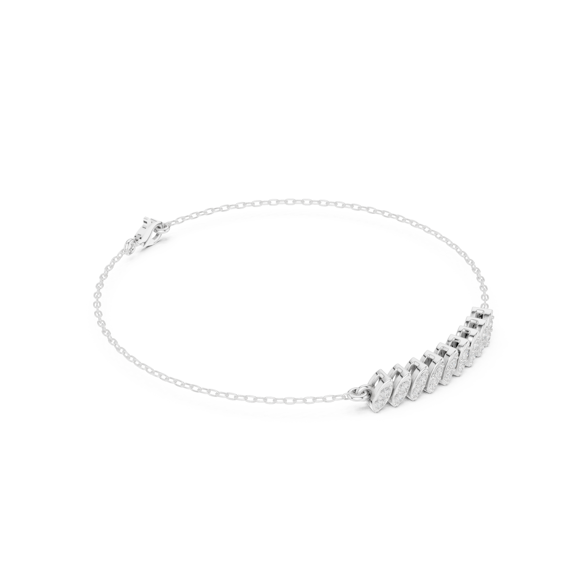 The Aurora Diamond Chain Bracelet