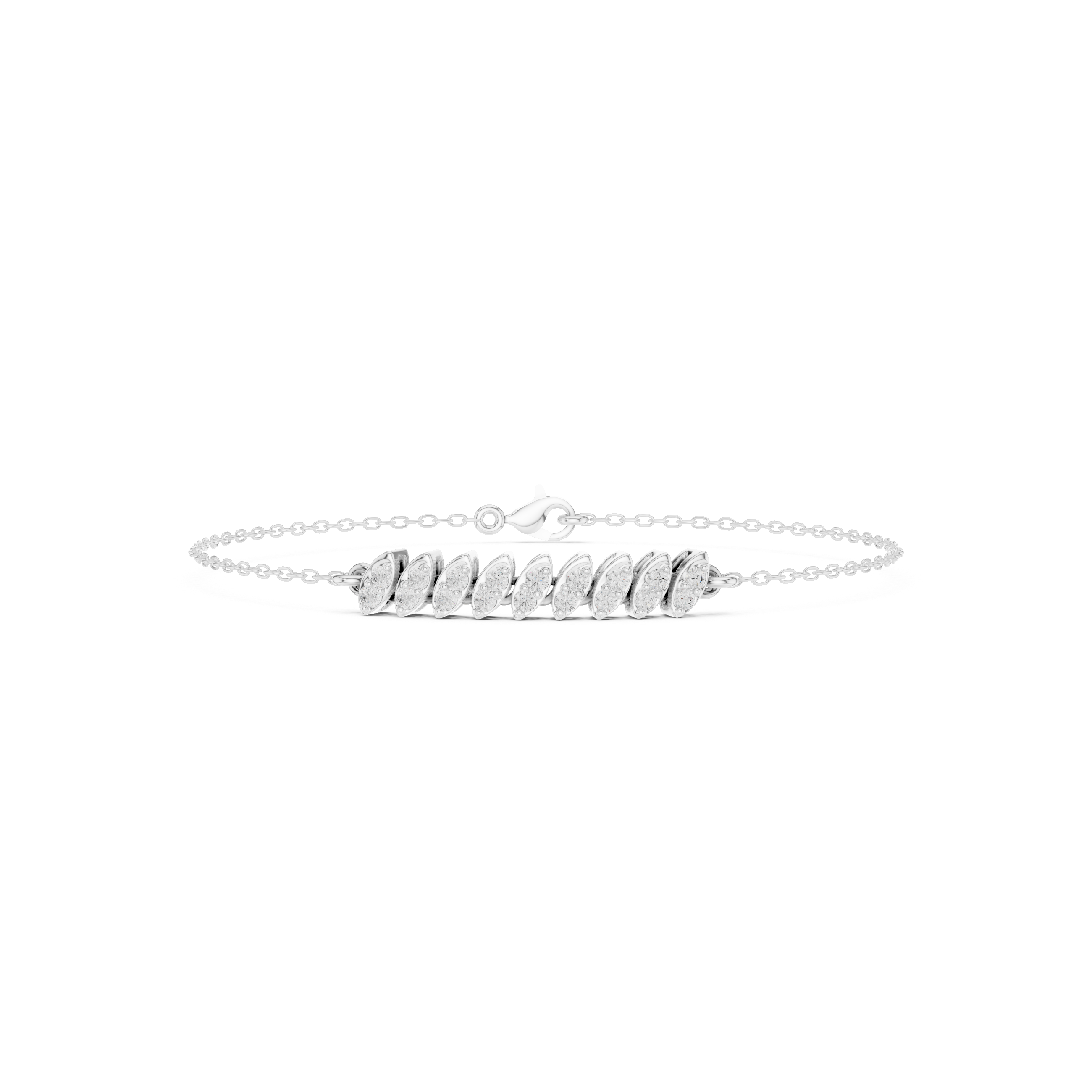 The Aurora Diamond Chain Bracelet