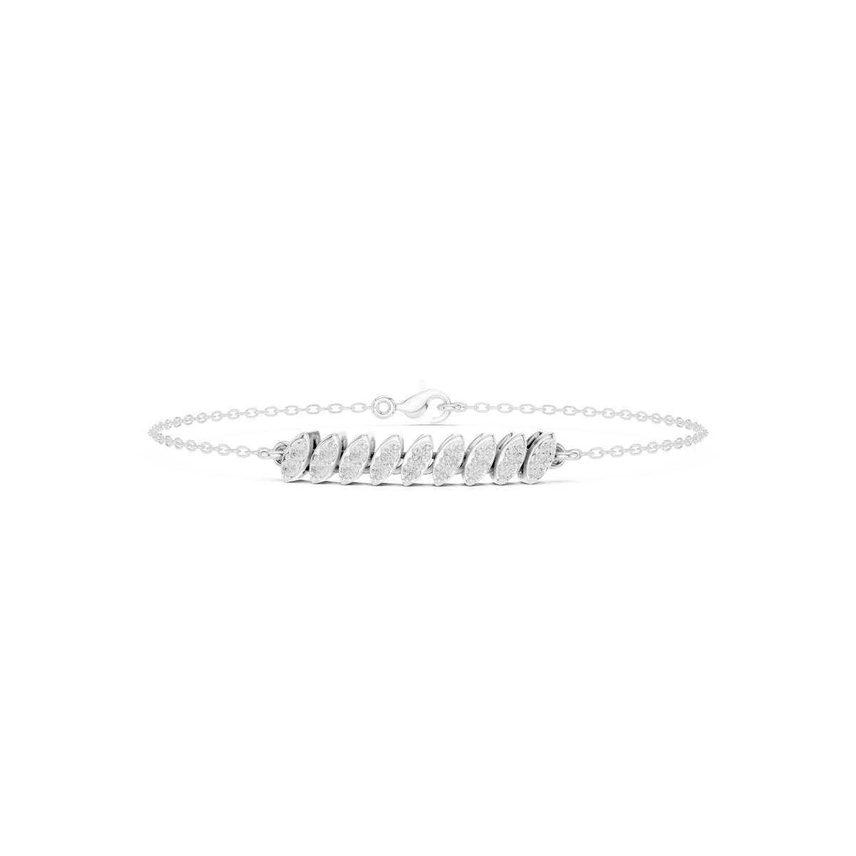 The Aurora Diamond Chain Bracelet