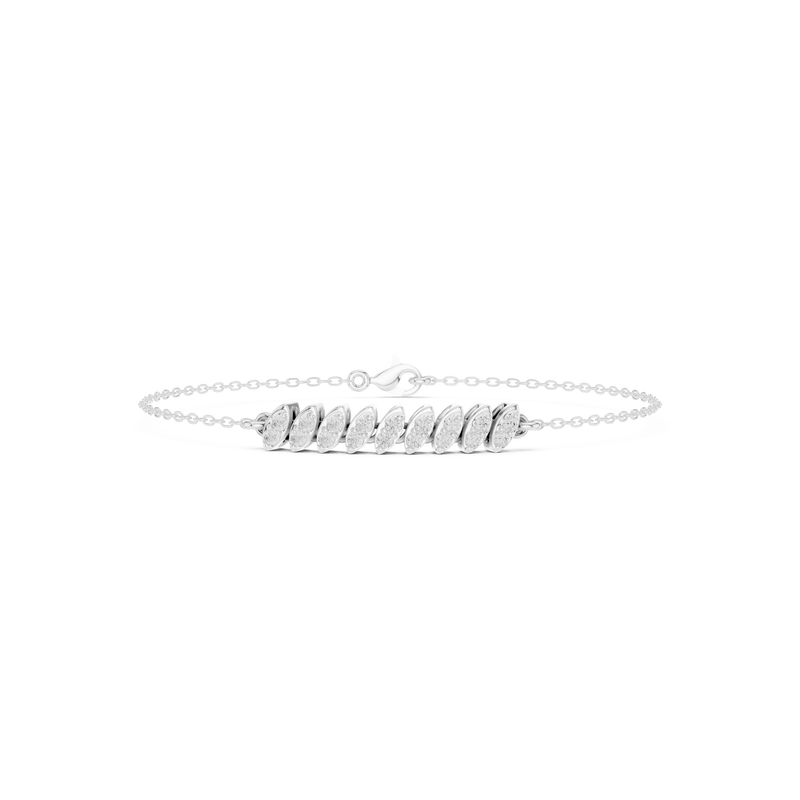 The Aurora Diamond Chain Bracelet