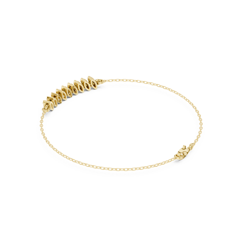 The Aurora Diamond Chain Bracelet
