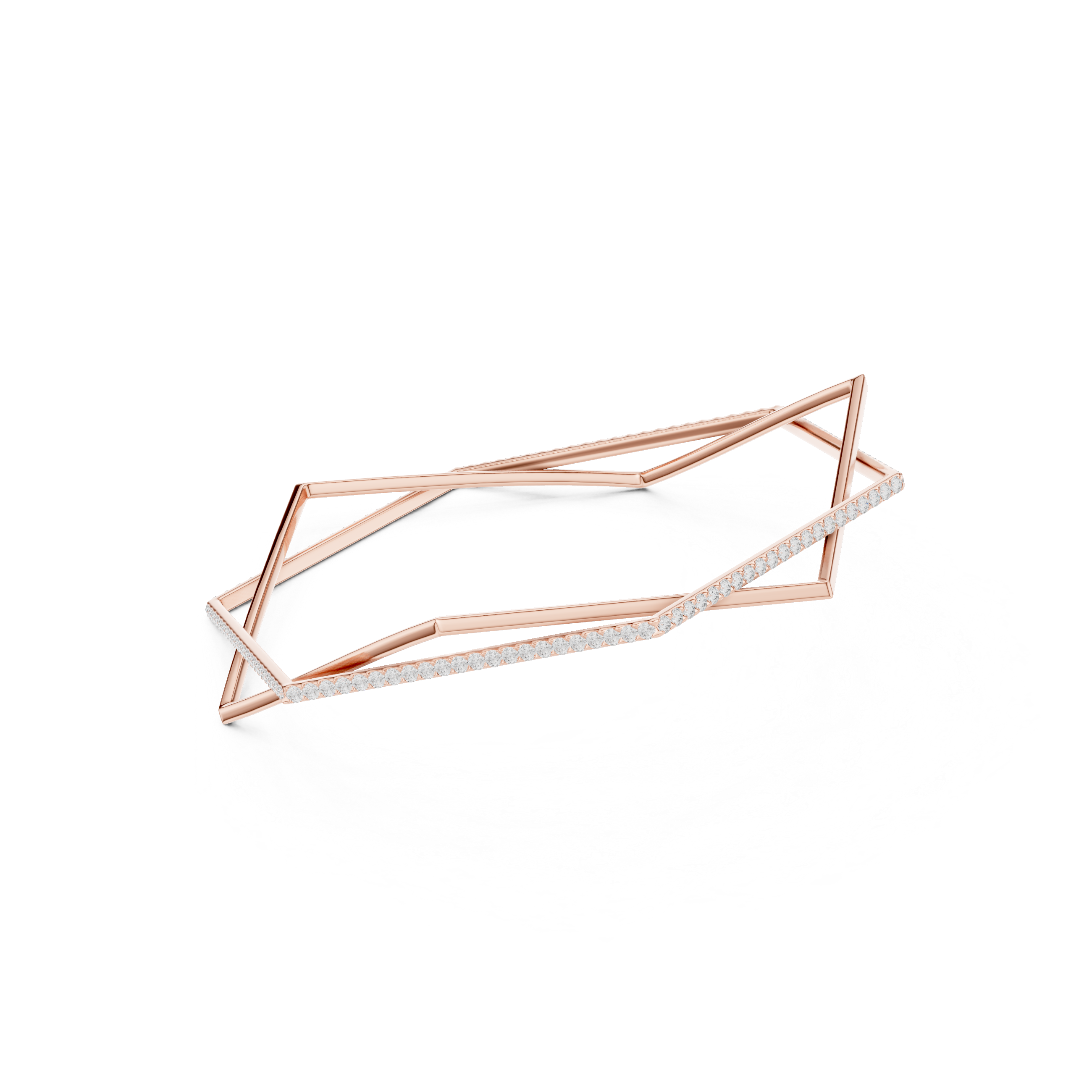 The X-Frame Diamond Bracelet