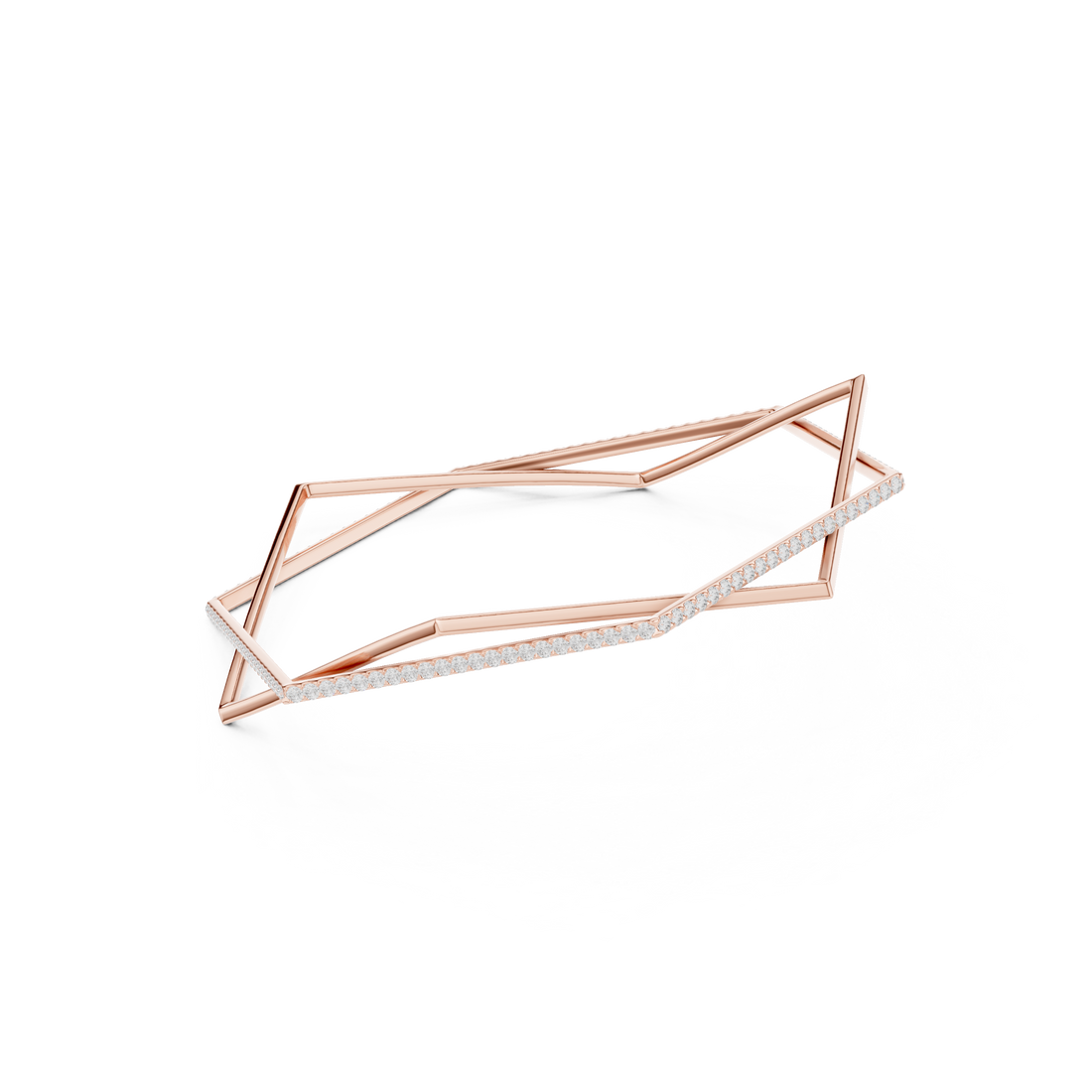 The X-Frame Diamond Bracelet