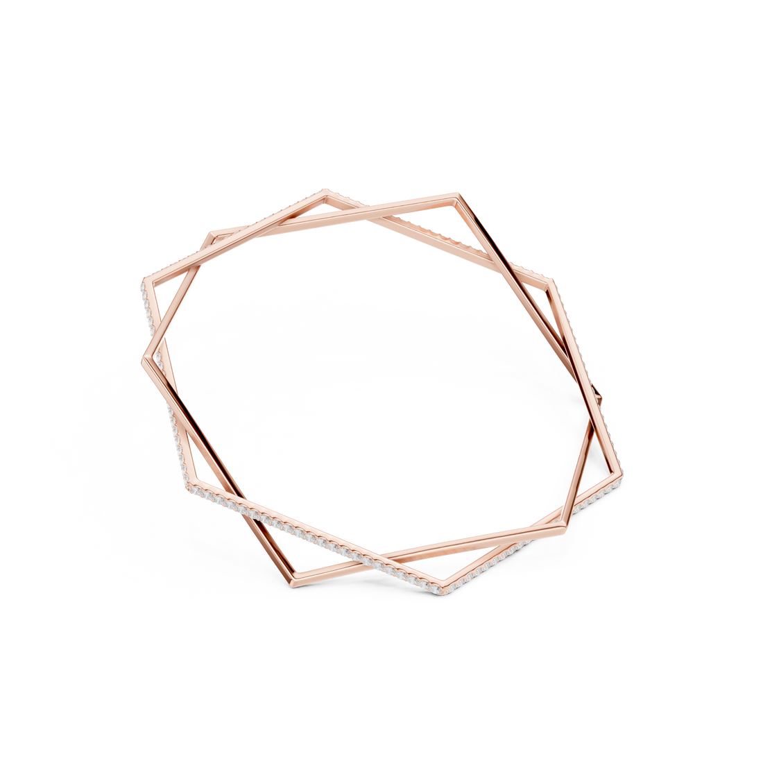 The X-Frame Diamond Bracelet