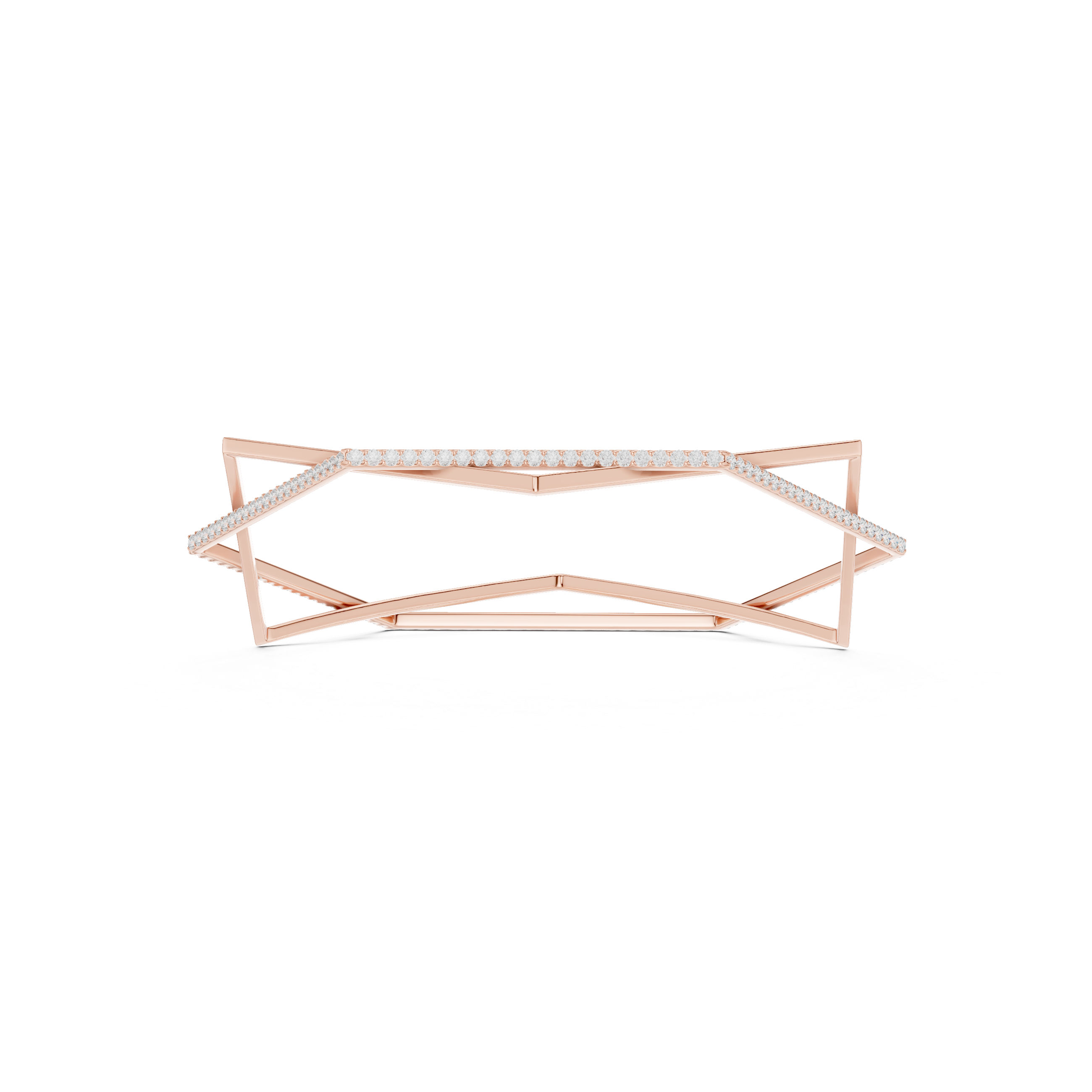 The X-Frame Diamond Bracelet