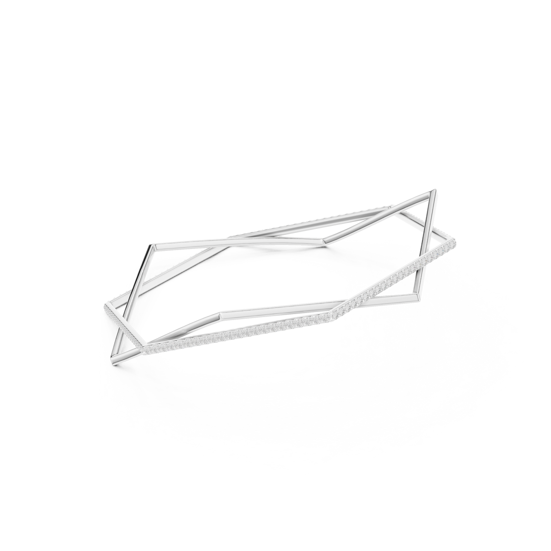 The X-Frame Diamond Bracelet