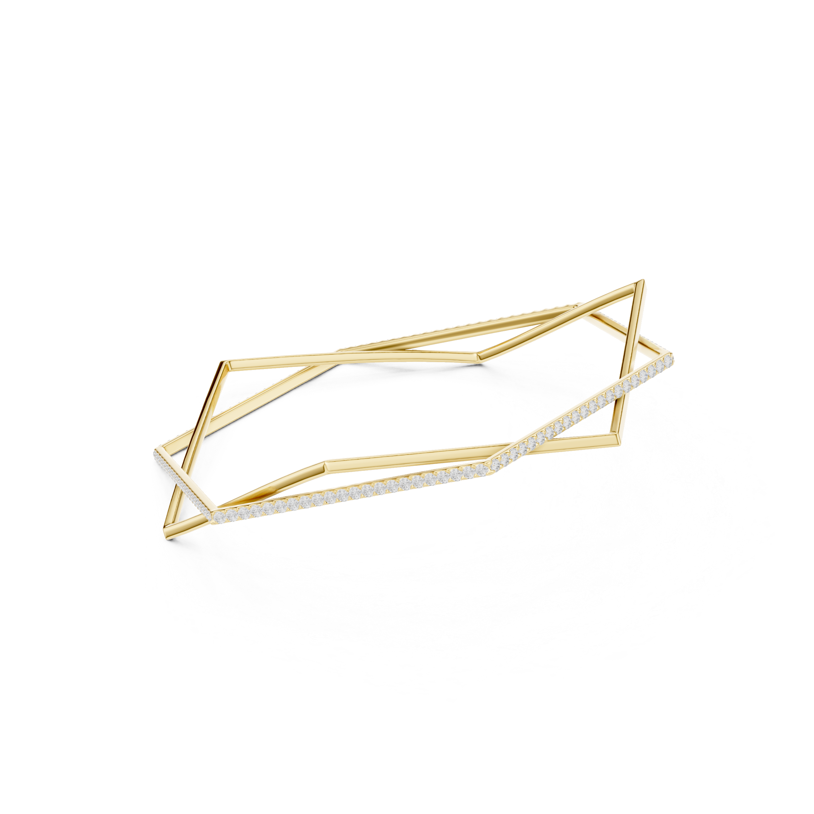 The X-Frame Diamond Bracelet
