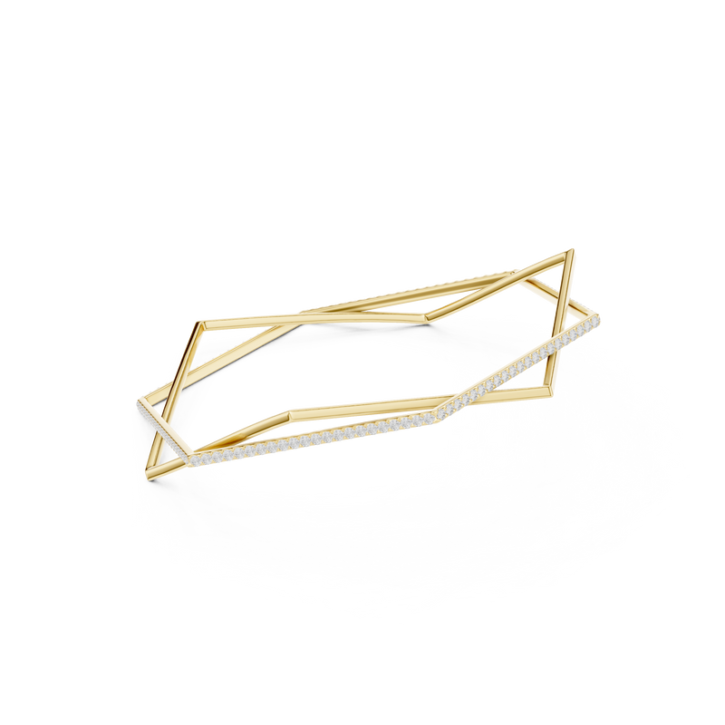 The X-Frame Diamond Bracelet