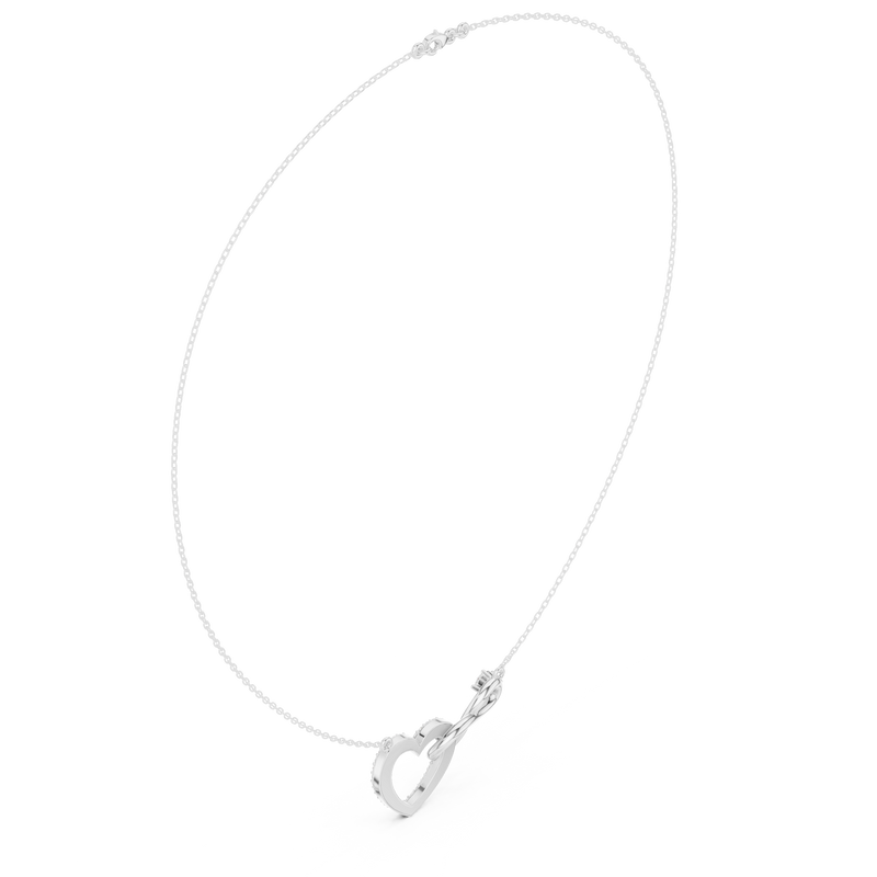 Intertwined Heart & Infinity Pendant